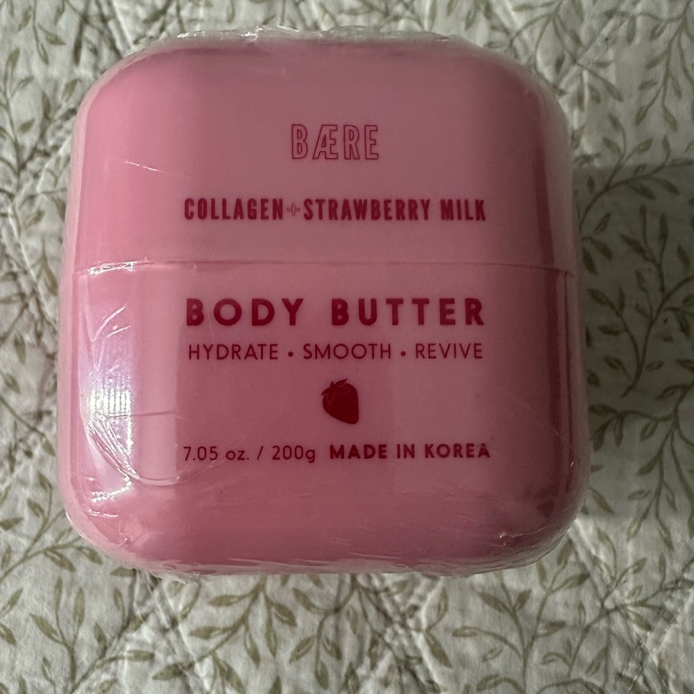 Pink Collagen Strawberry Milk Body Butter